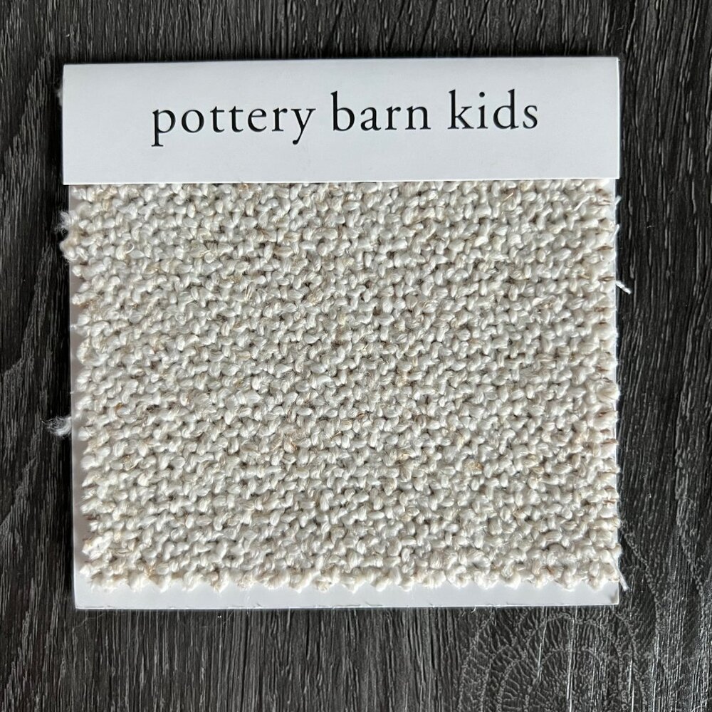 Pottery Barn Performance Boucle Swatch, Oatmeal